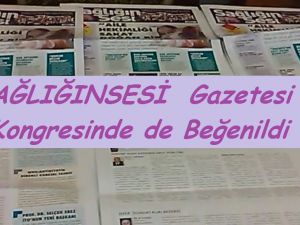 SAĞLIĞINSESİ Gazetesi TJOD 2014 Kongresinde